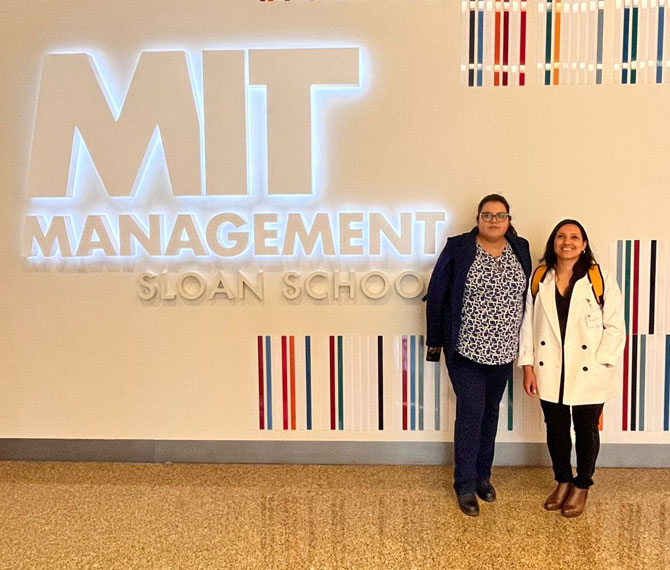 Conocer otras realidades permite ampliar la mirada e inspirarse. Eso es lo que más rescatan Roberta Rojas y Claudia Aguirre, dos profesoras de escuelas públicas que se sumaron a la gira inmersiva por Boston. 'La experiencia ha sido espectacular.